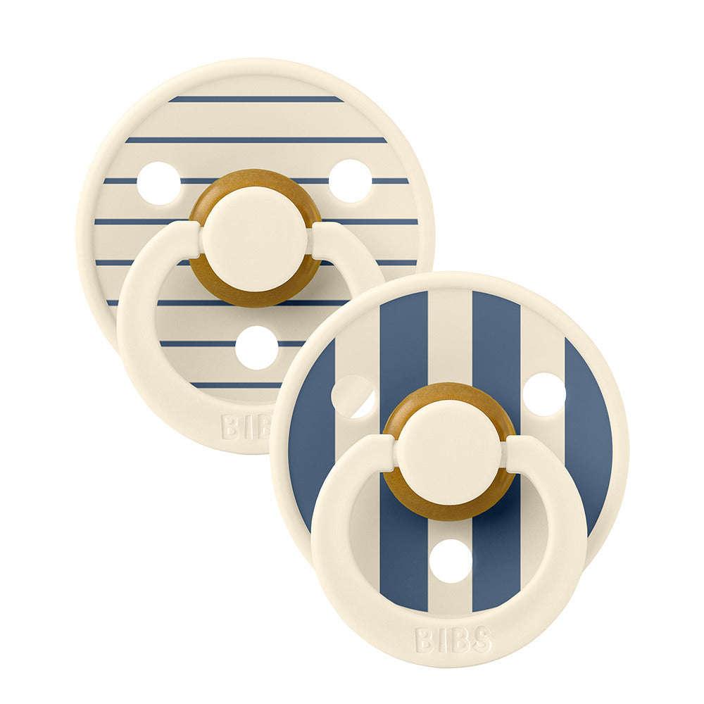 Studio, 2 stk, Ivory/Steel Blue