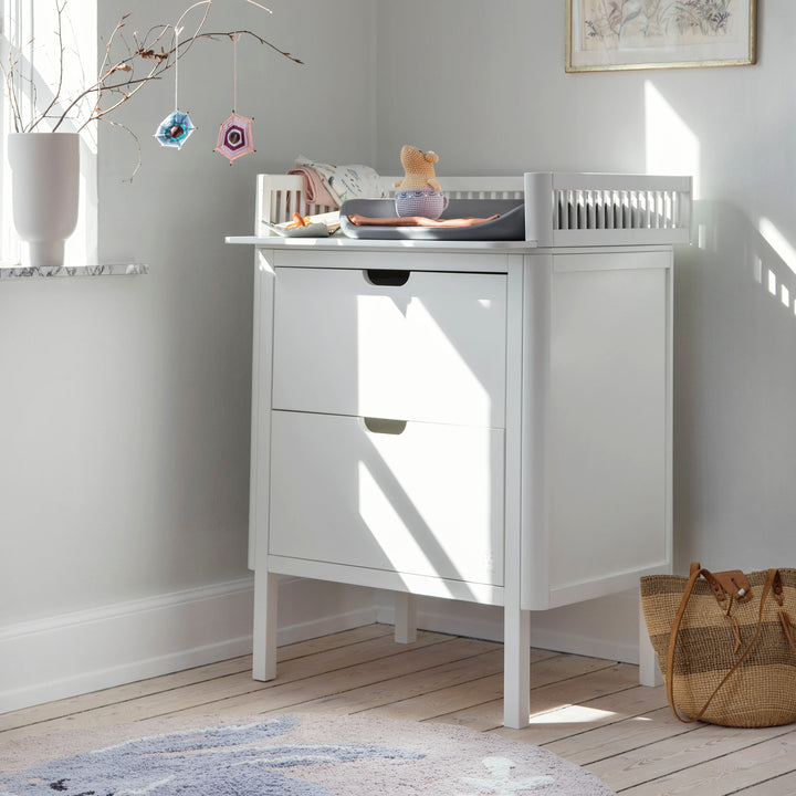 Sebra pusliborð, Classic White
