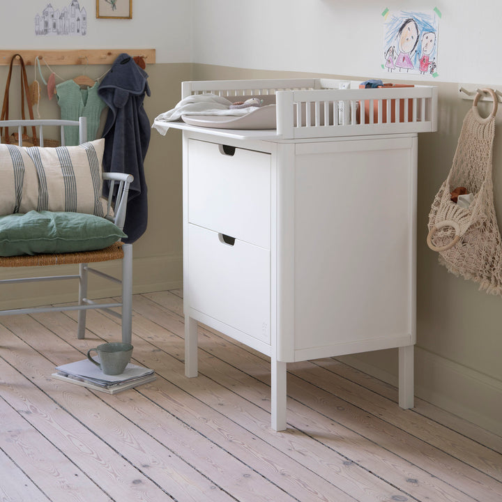 Sebra pusliborð, Classic White