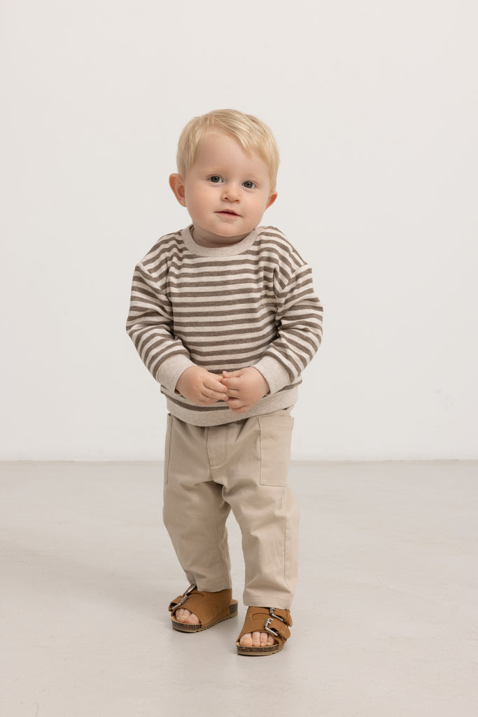 Tammas sweatshirt, Brown Melange