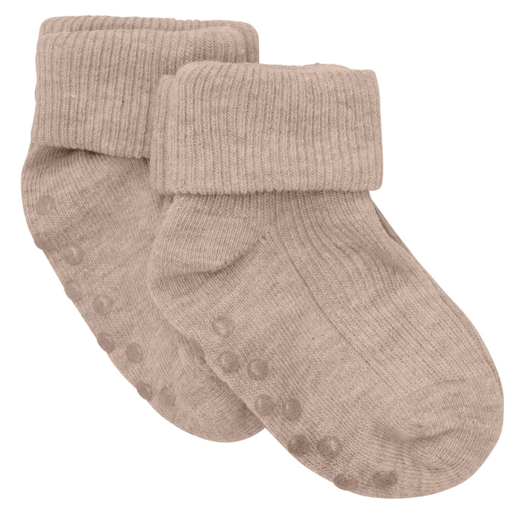 ABS sokkar, 2 pør, Silver Mink Melange