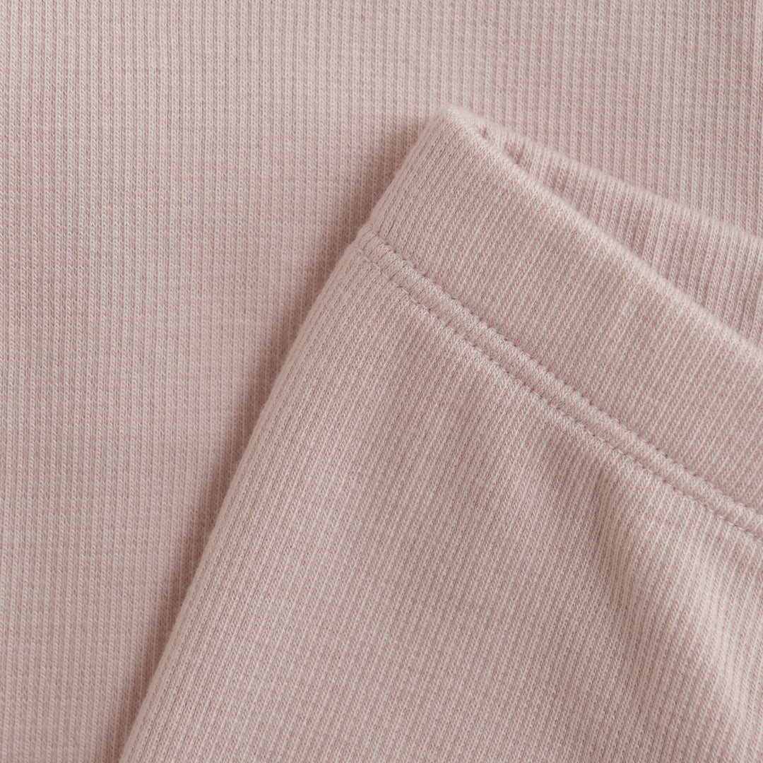 Ribb leggings, Sepia Rose