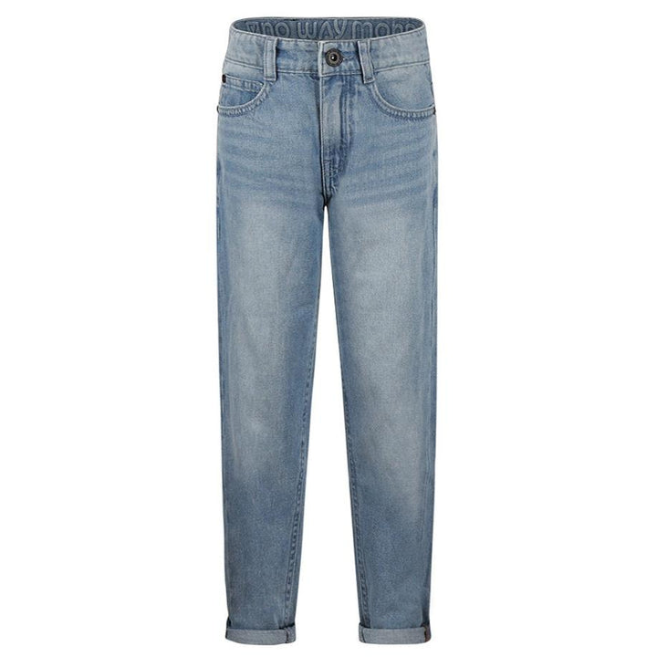 Loose Fit gallabuxur, Denim Blue