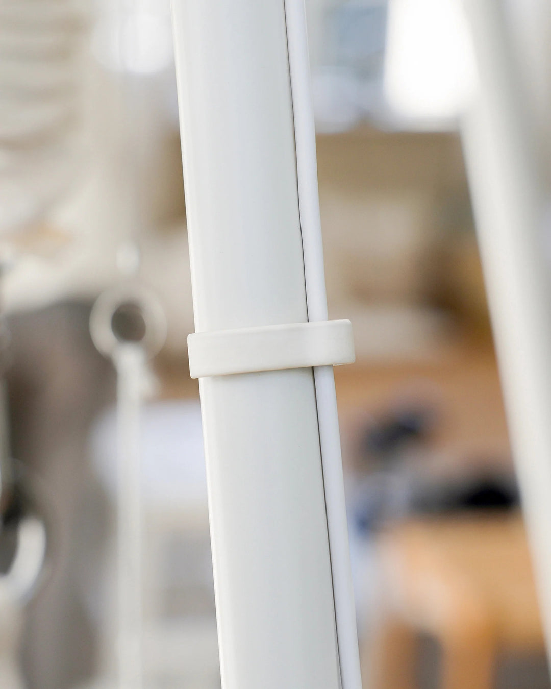 Kaðalklips, 3 stk, Cream White