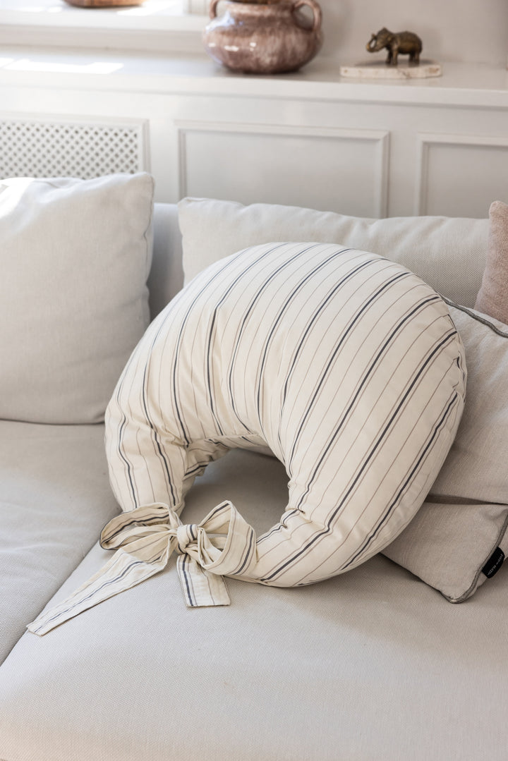 Gjafapúði, Cream Stripe