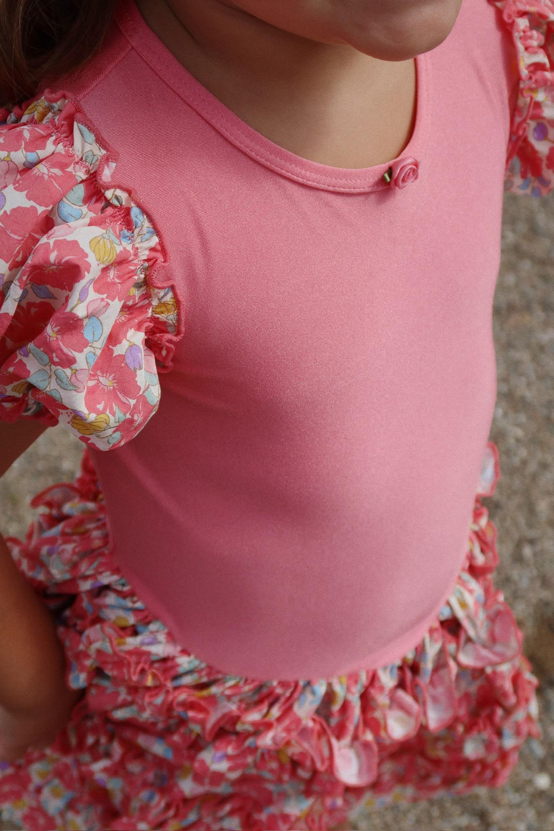 Adeline kjóll, Rose Anglaise