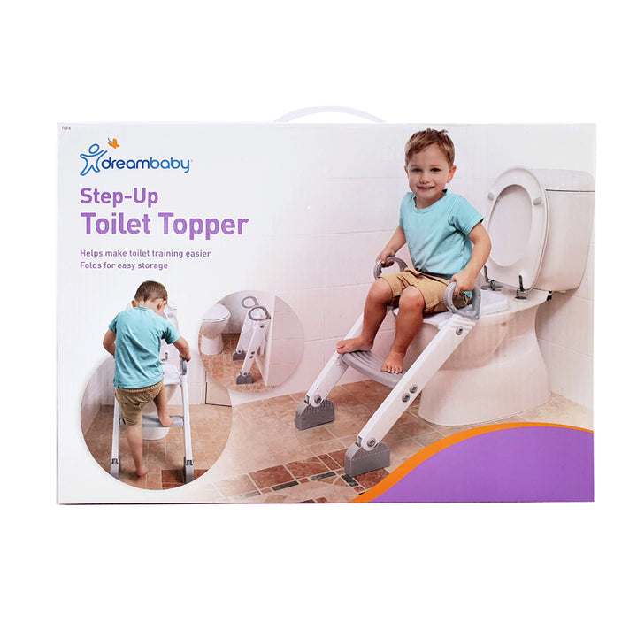 Klósettsæti með tröppu