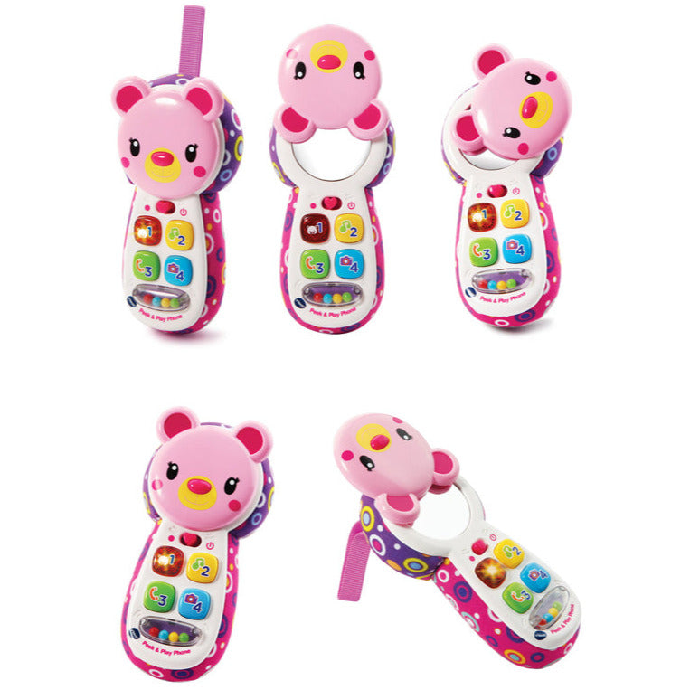 Peek & Play Phone, Pink