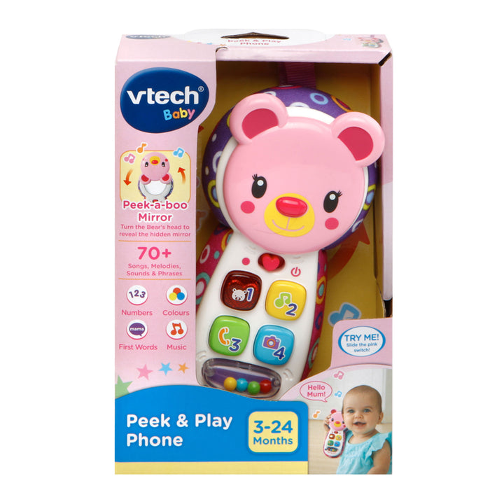 Peek & Play Phone, Pink